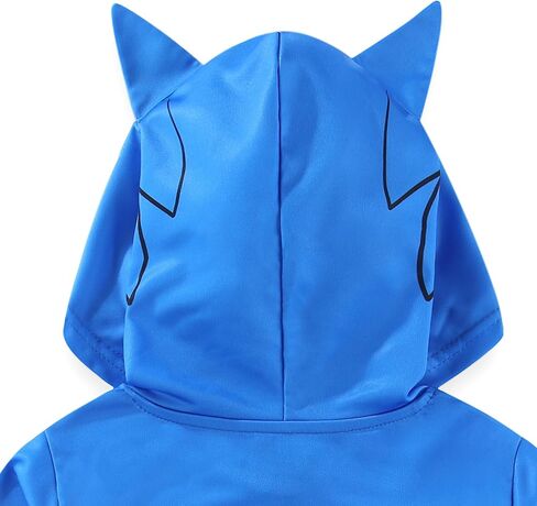 Sega Sonic the Hedgehog Boys Long Sleeve Hooded Shirt for Big Kids in Saudi Arabia