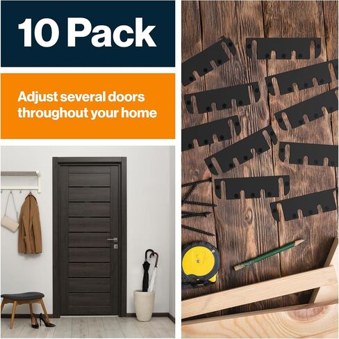 KS Hardware Door Hinge Shims (0.030 Inch Thickness, 4 Inch Hinge Shims) - 10 pack in Saudi Arabia