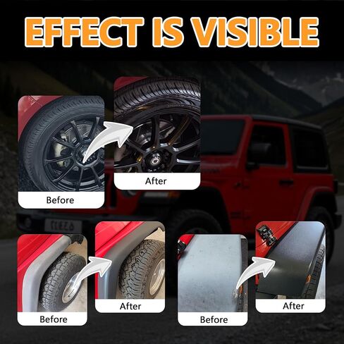 Ultimate Car Plastic and Trim Restorer-العودة إلى الأسود يستعيد تقليمًا باهتًا ، وحماية للأشعة فوق البنفسجية ، والطلاء الخزفي طويل الأمد ، وصيغة غير دهنية للداخلية والخارجية in Kuwait