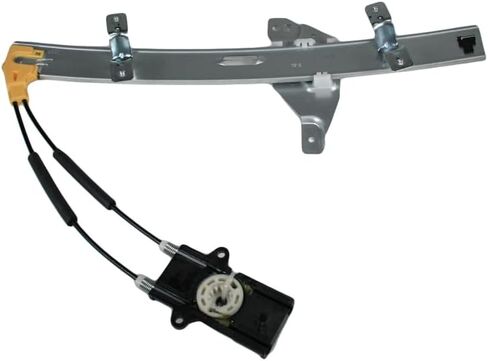 TRQ Front Manual Window منظم مجموعة نافذة مقبض كرنك متوافق مع 1984-1989 Toyota 4runner 1984-1988 Pickup to1350116 to1351116 in Kuwait