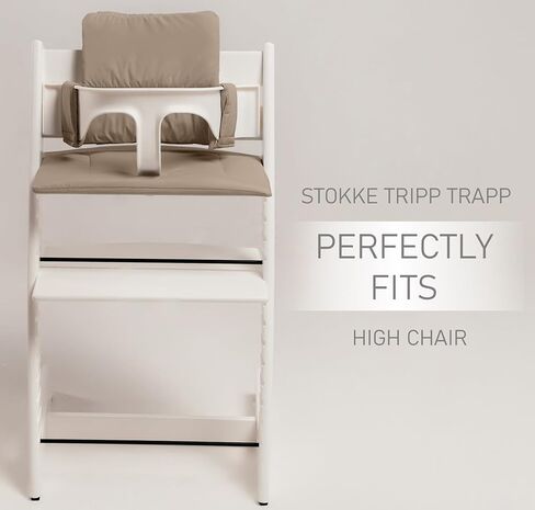 Cushion Compatible with Stokke Tripp Trapp - Waterproof Soft Seat Cushion for Infants, Babies & Toddlers - High Chair Accessories, Easy to Install, Easy to Clean – Dreamy Sky in Kuwait