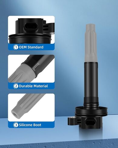 ECCPP UF669 1 ignition coils with 4 iridium Spark Plugs for Chevrolet 2011-2015 Cruze 1.4L, 2016 Cruze Limited 1.4L, 2012-2020 Sonic 1.4L, 2013-2021 Trax 1.4L, 2011-2015 Volt 1.4L D521C UF669 in Kuwait