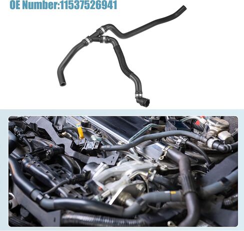 Acropix محرك المبرد برساد السخان المبرد محرك أنابيب المياه الملائمة لـ BMW Z4 Sdrive30i 3.0L L6 - GAS 2009-2011 No.11537526941 - Pack Of 1 in Kuwait