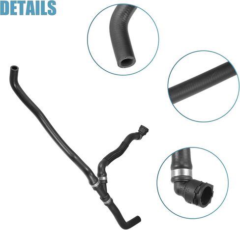 Acropix محرك المبرد برساد السخان المبرد محرك أنابيب المياه الملائمة لـ BMW Z4 Sdrive30i 3.0L L6 - GAS 2009-2011 No.11537526941 - Pack Of 1 in Kuwait