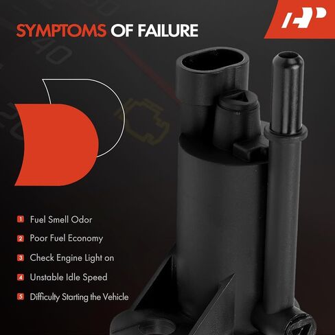 A-Premium Vapor Canister Vent Solenoid Valve Compatible with Chevy Silverado, Tahoe, Camaro, Suburban, Express, Avalanche & GMC Sierra, Yukon, Savana & Cadillac Escalade & Hummer H2 & Buick Rainier in Saudi Arabia