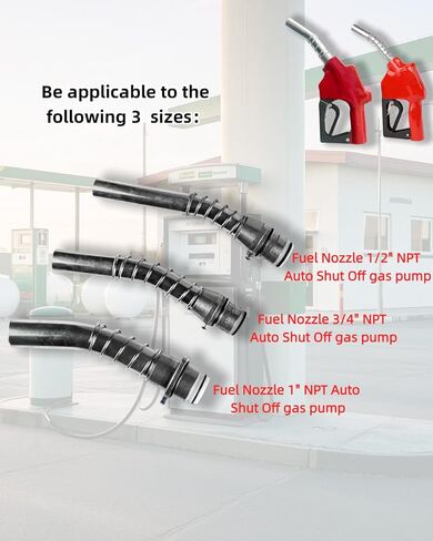 1/2"Automatic Shut-Off Diesel gas pump Gasoline fuel Nozzles Replacement Kit in Saudi Arabia
