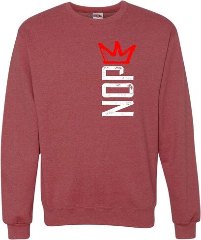 Go All Out Nope Crown No Kings Mens Sweatshirt Crewneck in Saudi Arabia
