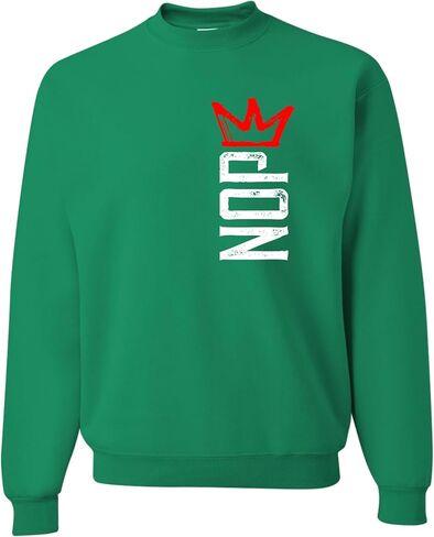 Go All Out Nope Crown No Kings Mens Sweatshirt Crewneck in Saudi Arabia