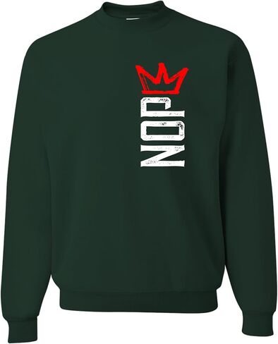 Go All Out Nope Crown No Kings Mens Sweatshirt Crewneck in Saudi Arabia