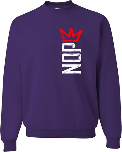 Go All Out Nope Crown No Kings Mens Sweatshirt Crewneck in Saudi Arabia
