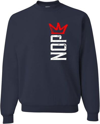 Go All Out Nope Crown No Kings Mens Sweatshirt Crewneck in Saudi Arabia