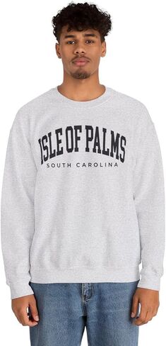 Isle of Palms South Carolina Adult Unisex Crewneck Sweatshirt in Saudi Arabia