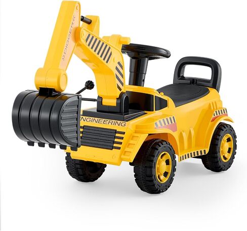 VEVOR Ride On Push Car للأطفال الصغار، الذين تتراوح أعمارهم بين 19 شهرًا فما فوق، ركوب المتسابق، الجلوس للوقوف على لعبة ركوب الأطفال الصغار، ركوب الأطفال على السيارة مع توجيه الموسيقى، تخزين القرن وتحت المقعد، لعبة الركوب للأولاد والبنات in Saudi Arabia