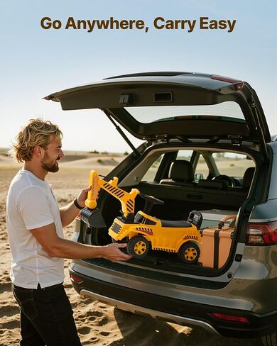 VEVOR Ride On Push Car للأطفال الصغار، الذين تتراوح أعمارهم بين 19 شهرًا فما فوق، ركوب المتسابق، الجلوس للوقوف على لعبة ركوب الأطفال الصغار، ركوب الأطفال على السيارة مع توجيه الموسيقى، تخزين القرن وتحت المقعد، لعبة الركوب للأولاد والبنات in Saudi Arabia