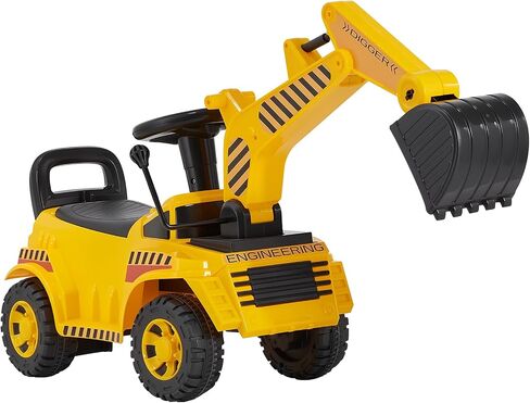 VEVOR Ride On Push Car للأطفال الصغار، الذين تتراوح أعمارهم بين 19 شهرًا فما فوق، ركوب المتسابق، الجلوس للوقوف على لعبة ركوب الأطفال الصغار، ركوب الأطفال على السيارة مع توجيه الموسيقى، تخزين القرن وتحت المقعد، لعبة الركوب للأولاد والبنات in Saudi Arabia