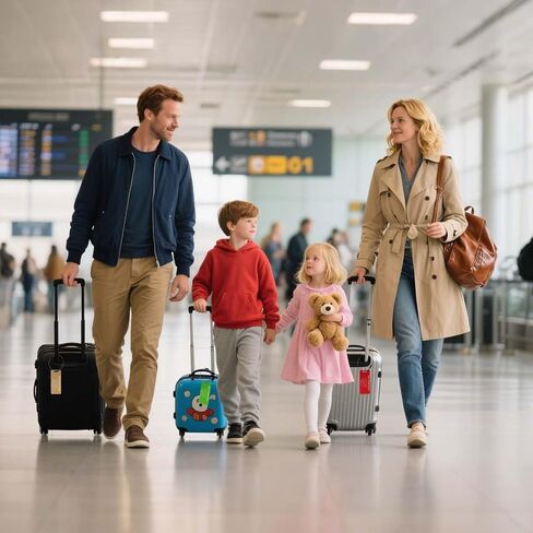 Luggage Tags for suitcases Tags Pack of 4 Personalized Luggage Tags Double Sided Laser Engraving Metal Luggage Tag and Stainless Loops Customizable Luggage Tag Cruise Luggage tag (Orange, Small) in Kuwait
