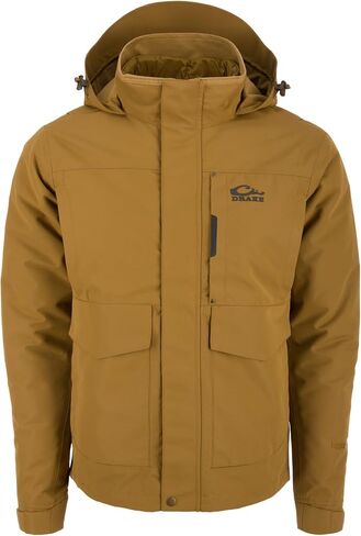 Drake Waterfowl Men Hardline 3-in-1 مقنعين بارد وجبات صيد الطقس البارد ، وقذيفة مقاومة للرياح مقاومة للماء وبطانة معزولة in Saudi Arabia