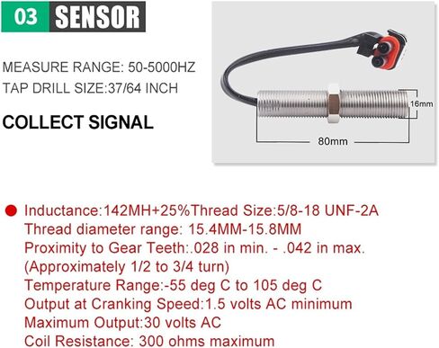 Actuator ADC120 Diesel Generator Engine Governor Kits 3034572 Pickup Speed Sensor ESD5500E Speed Controller(24V) in Saudi Arabia