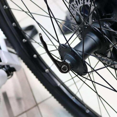 1 Set Quick Release Skewers Compatible with MTB Bikes Front Rear Axles with 25mm 1/4 Hub Bearings Compatible with 6 7 8 Speed Bicycles Universal Bike Parts Tools in Saudi Arabia