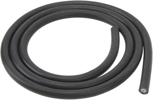 كابل الإشعال 7 مم ، طوله 1M PVC غمد كابل الإشعال النحاسي المعزول ، لمحرك دراجة نارية للسيارة أسود in Kuwait