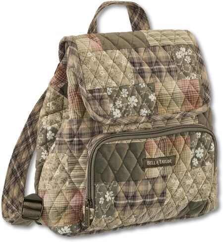 Bella Taylor Mini Backpack Purse for Women, Small Size Hands Free Purse with Adjustable Straps, Prairie Meadow Patch in Saudi Arabia