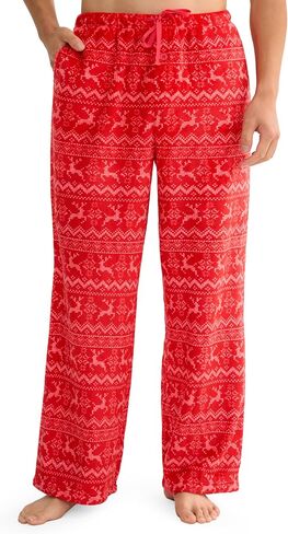 الضحك Getup Mens Pajama Pants Soft Flannel Fleece Pajama Bottoms Sleep & Lounge مع جيوب ورباط in Saudi Arabia