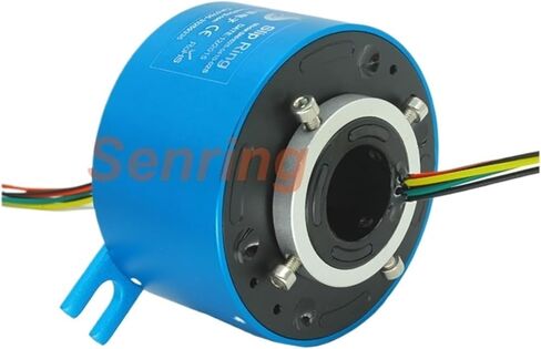 Electronic supply slip ring bore size 25.4mm with 4 wires 10A and 2 circuits signal of through hole slip ring in Saudi Arabia