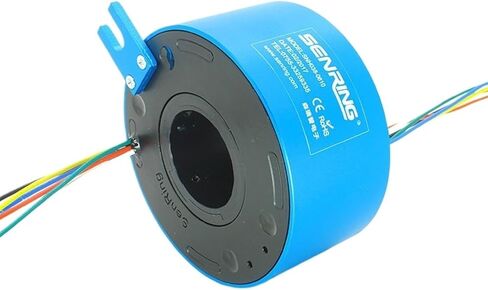 Through hole slip ring with bore size (1") 25.4mm 2 circuits 10A+2 circuits signal 2A in Saudi Arabia