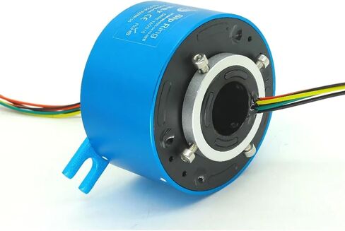 Through hole slip ring with bore size (1") 25.4mm 2 circuits 10A+2 circuits signal 2A in Saudi Arabia