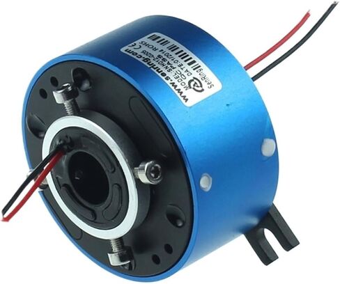 Slip ring 12.7mm of bore size 2 wires 5A through hole slip rings in Saudi Arabia