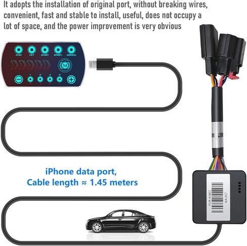 OTPerformance 10 Drive Modes Throttle Controller Racing Accelerator Fit for Ford F150 F250 F350 F450 F550 Explorer Mustang Bronco Ranger Edge Fusion Taurus Focus Land Rover Mazda Toyota (809) in Saudi Arabia
