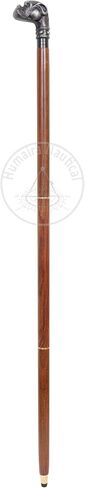 Walking Cane Walking Stick Antique Finish Costume Wooden Cane Foldable Rosewood Stick Steampunk Style Fashinable Designer Gift for Gentlemen (Dog 1) in Saudi Arabia