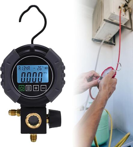 Hilitand Digital Single Mandold Meter TFT LCD Display Digital Reading AC HVAC TRIPRIGERATION TESTER لصيانة الاختبار التشخيصي in Kuwait