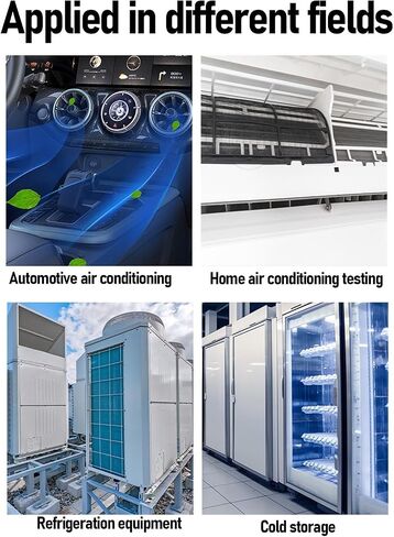 Hilitand Digital Single Mandold Meter TFT LCD Display Digital Reading AC HVAC TRIPRIGERATION TESTER لصيانة الاختبار التشخيصي in Kuwait