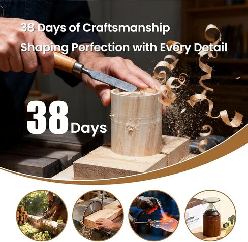 Waterless Essential Oil Nebulizing Portable Wireless Diffuser, Premium Glass and Solid Wood Aroma Diffuser for Home Office Bedroom Car, Elegant Gift Packaging with Essential Oil 10ml (Lemon) in Kuwait