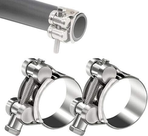 6pcs 23-25mm t-bolt خرطوم المشابك من الفولاذ المقاوم للصدأ خرطوم خراطيم الشقوق DD038-23-25 in Kuwait