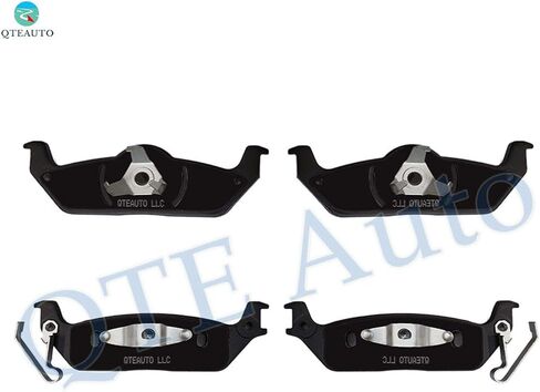 PM Auto Set of 6 Rear 348mm Brake Disc Rotors-Ceramic Brake Pad Kit Replacement For 2012 Ford F-150 in Saudi Arabia