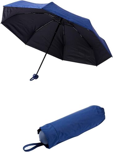 Compact Travel Umbrella - 7.5 in Folded, Lightweight Pocket Size with Case in Saudi Arabia