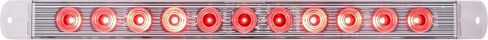 Optronics STL89RCBP Clear Lens Red Streamline Sealed LED Stop/Turn/Tail Light in Saudi Arabia