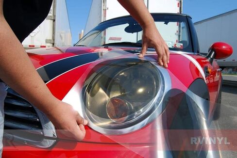 Rvinyl Headlight Tint Covers Compatible with Maserati GranTurismo 2008-2012 - Smoke in Saudi Arabia