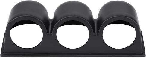 Aramox Universal Triple Gauge دوار دائرة دائرة دائرة دخول البوابة 52 مم 2 3 ثقب Triple Dash Gauge Console لسهولة المراقبة in Saudi Arabia