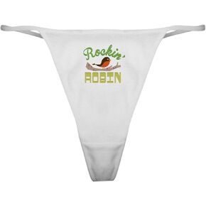 CafePress Rockin Robin Classic Thong Underwear, Womens Panties in Saudi Arabia