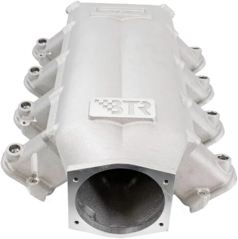 BTR Trinity Intake Manifold LS3 Rectangle Port Natural Finish V2 Includes Fuel Rails Brian Tooley LS3 L99 L92 L96 L76 L77 in Saudi Arabia