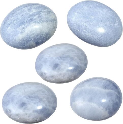 Irregular Purple Agate Crystal Palm Worry Stones for Relaxing Anxiety Stress, Polished Pocket Stone for Meditation Chakra Balancing in Saudi Arabia