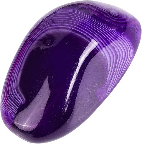 Irregular Purple Agate Crystal Palm Worry Stones for Relaxing Anxiety Stress, Polished Pocket Stone for Meditation Chakra Balancing in Saudi Arabia