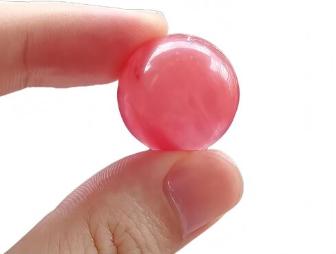 Natural Rose Quartz Crystal Sphere Ball Meditation Energy Stone,0.78 Inchs/Pcs Indoor Decorative Stones Feng Shui Ornament(10 Pcs) in Saudi Arabia