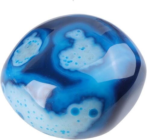 Irregular Purple Agate Crystal Palm Worry Stones for Relaxing Anxiety Stress, Polished Pocket Stone for Meditation Chakra Balancing in Saudi Arabia