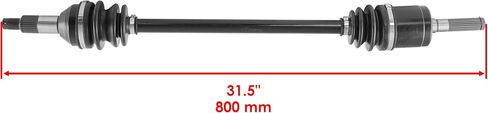 محور Caltric الأمامي اليسرى واليمين للسيرة الذاتية المتوافقة مع Defender Can-AM HD10 2021-2025 / TRAXTER HD10 2021-2023 / TRAXTER PRO HD10 2021-2023 / DEFENDER PRO HD10 2020-2025 705402408 705402402407 in Saudi Arabia