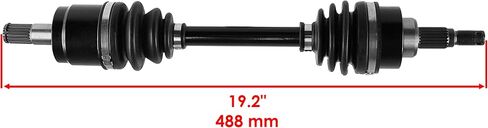 Caltric Front Left and Right Cv Joint Axles Compatible with Honda Trx420Fm Rancher 420 4X4 2007 2008 2009 in Saudi Arabia