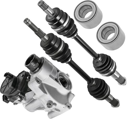 Caltric Complete Front Differential Cv Joint Axle Compatible with Yamaha Grizzly 660 Yfm660F 2003-2008 in Saudi Arabia
